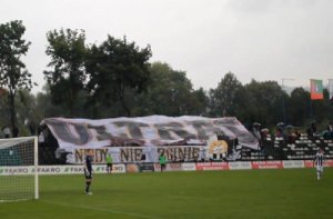 Oprawa kibiców Sandecji